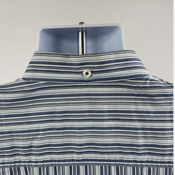 Tommy Bahama Jeans Striped/checked Island shirt, XL - Picture 5 of 7